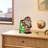 Santa Claus Tiffany Style Stained Glass Night Lamp