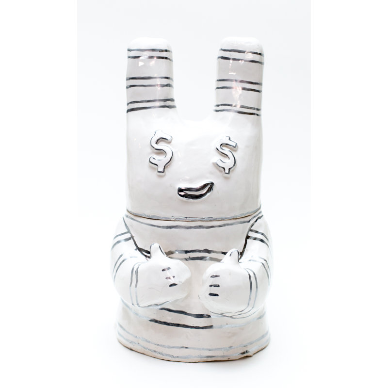 Ceramic / Porcelain Cookie Jar Canister - Set of 1