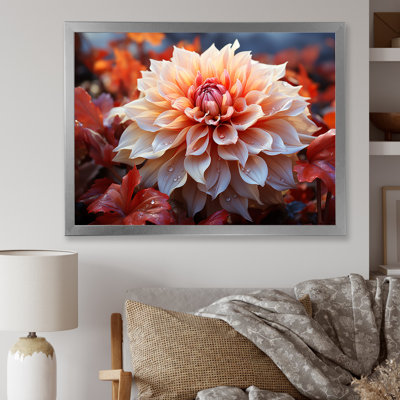 " Red Dahlias Delight "