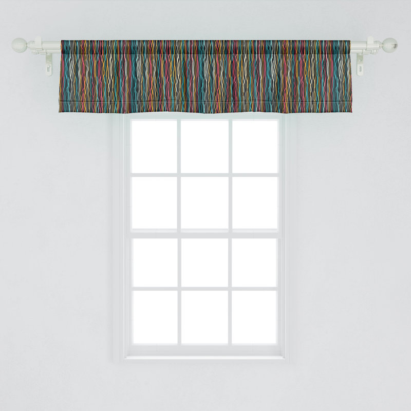 Multicolore arc-en-ciel Ambesonne, L 54 po x L 12 po