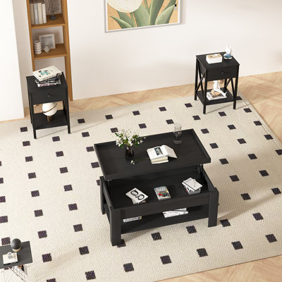 Ensemble de tables basses 3 pièces Berardina
