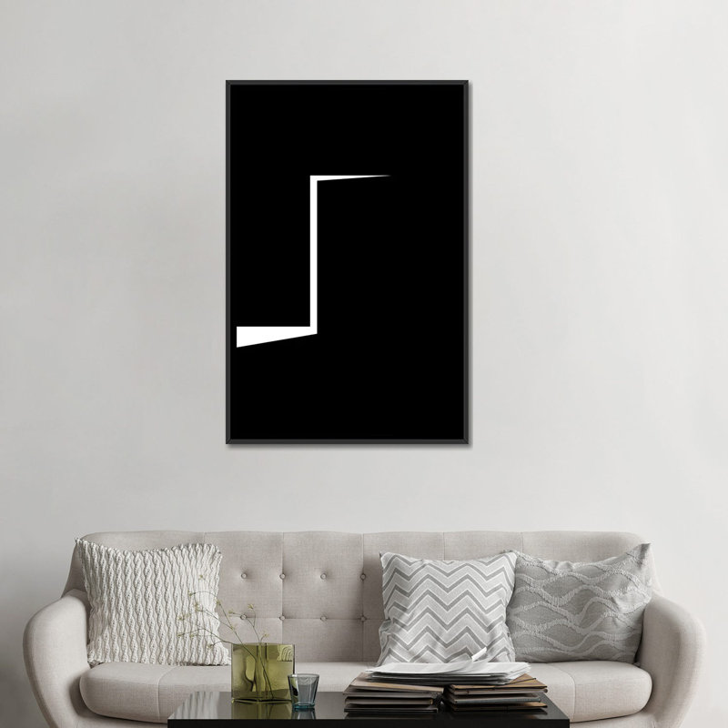 «Hope» par The Usual Designers - impression sur toile, H 26 po x l 18 po x P 1,5 po, Toile avec cadre noir, Pas de tapis