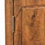 Armoire de coin autoportante brune Triangle avec tablettes réglables, de haute qualité, en métal, antidérapante, idéale pour le salon Couleur, matériau, grande salle de bain et couloir, preuve-142727306