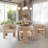 Modern Upholstered Dining Arm Chair-117045871