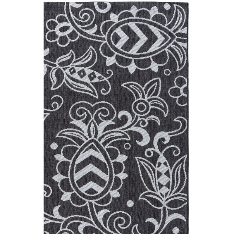 Jie Performance Floral Indoor/Outdoor Area Rug, Runner 2' x 8'