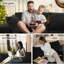 Canapé modulaire en velours côtelé à assemblage libre 78,8 po, coussin de siège rembourré en duvet de plumes à 10%-385981953