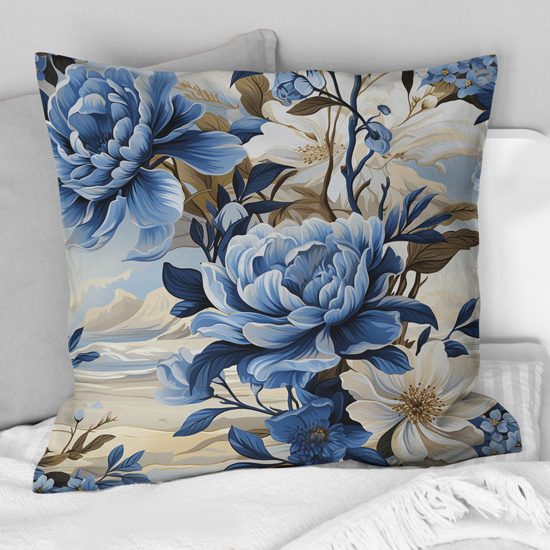 Coussin Coastal Tranquility Victorian, H 18 po x l 18 po