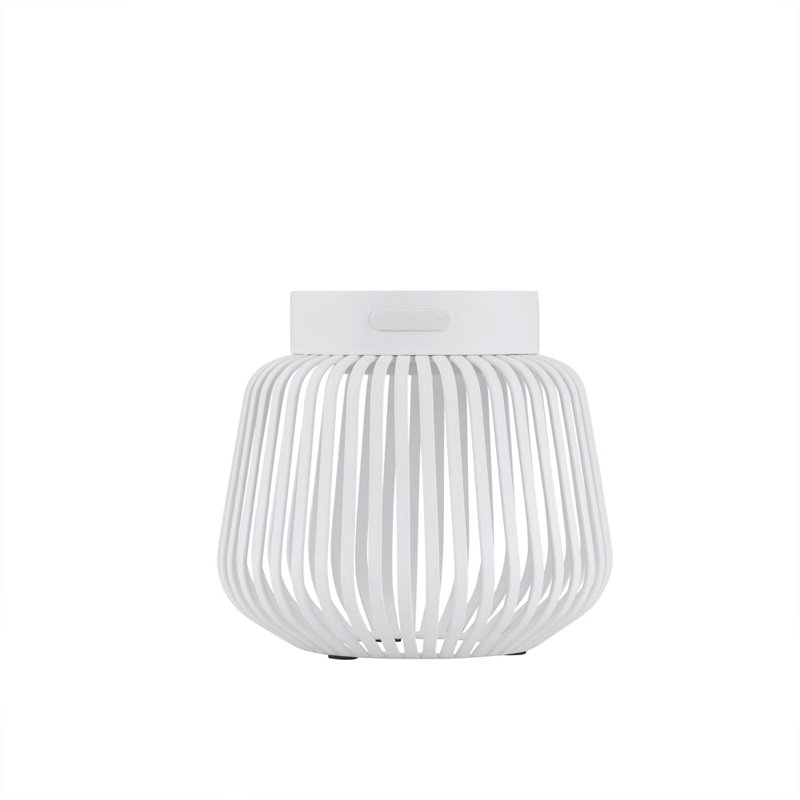 Lito Mobile Rechargeable Led Lantern - Xs, 4.7" H x 5.3" W x 5.3" D, White