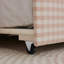 Lit de jour en lin avec couchette, port USB et adorable forme de vague-1590051284