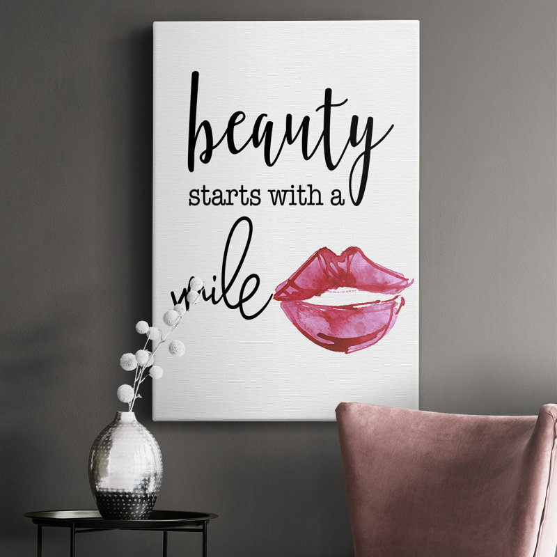" Beauty Starts With A Smile "