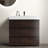 Bathroom Vanity 36" - Walnut, White Sink Basin, Ample Storage, , Elegant , Modern Fixture Sink, Integrations Of Finish, Theme-1392617950-1392617948