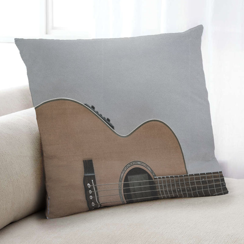 Coussin Music Music 7, Microsuède