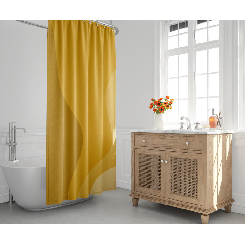 Shower Curtain, Yellow