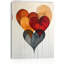 Impression sur toile Elegant Layered Warm Heart - Urban Studio-1419889571