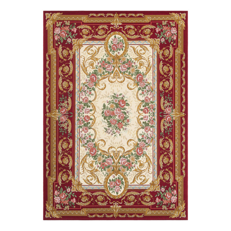 Tapis d'extérieur traditionnel, Rectangle 5 pi 1 po x 8 pi