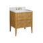Santos 28" Center Single Bathroom Vanity with Vanity Top-1773910573