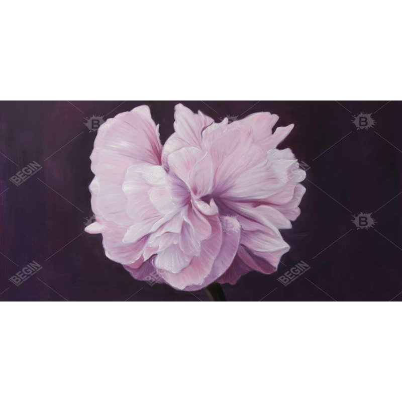 Beautiful purple flower - 15.75"x31.50" Desk mat