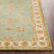 Southshore Handmade Wool Green/Light Beige/Brown Rug