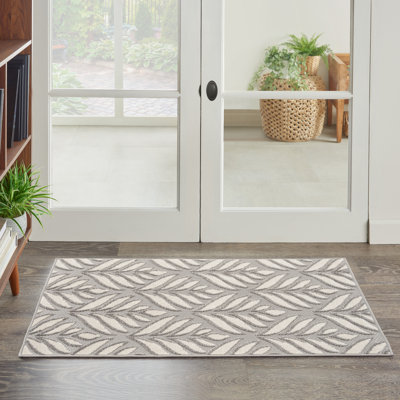 Analiegh Nature Grey Indoor/Outdoor Area Rug