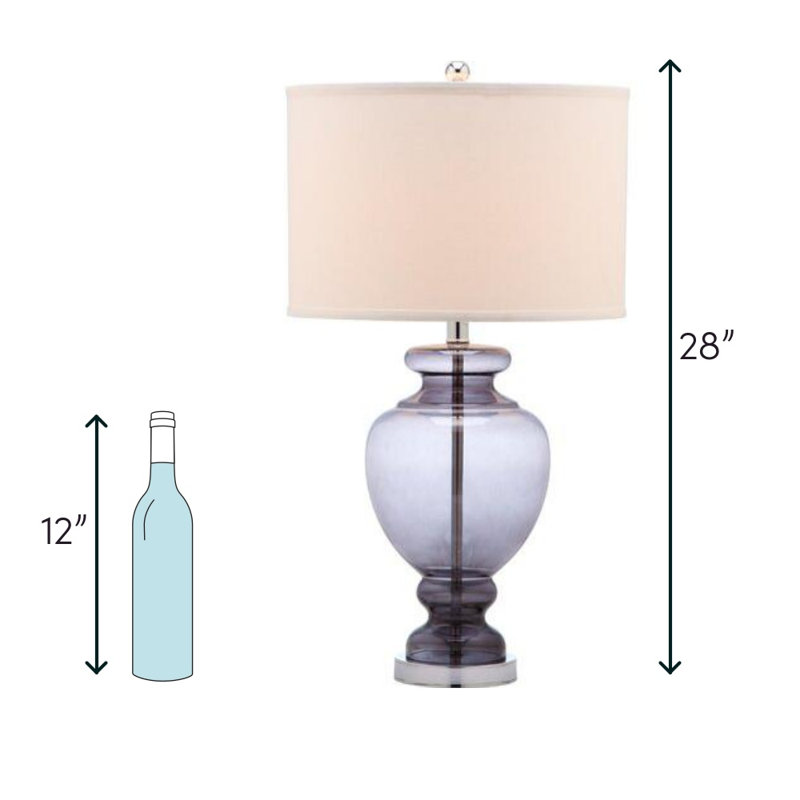 Briggs 28" Table Lamp, Mercury Glass, 1