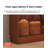 Rock Slab Desktop Storage Food Cupboard
