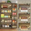 Garde-manger autoportant 71 po avec tiroir, tablettes réglables et conception anti-basculement 71 po-1447691100