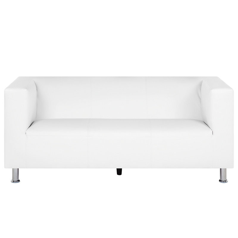 Wodera 3 Seater Faux Leather Sofa