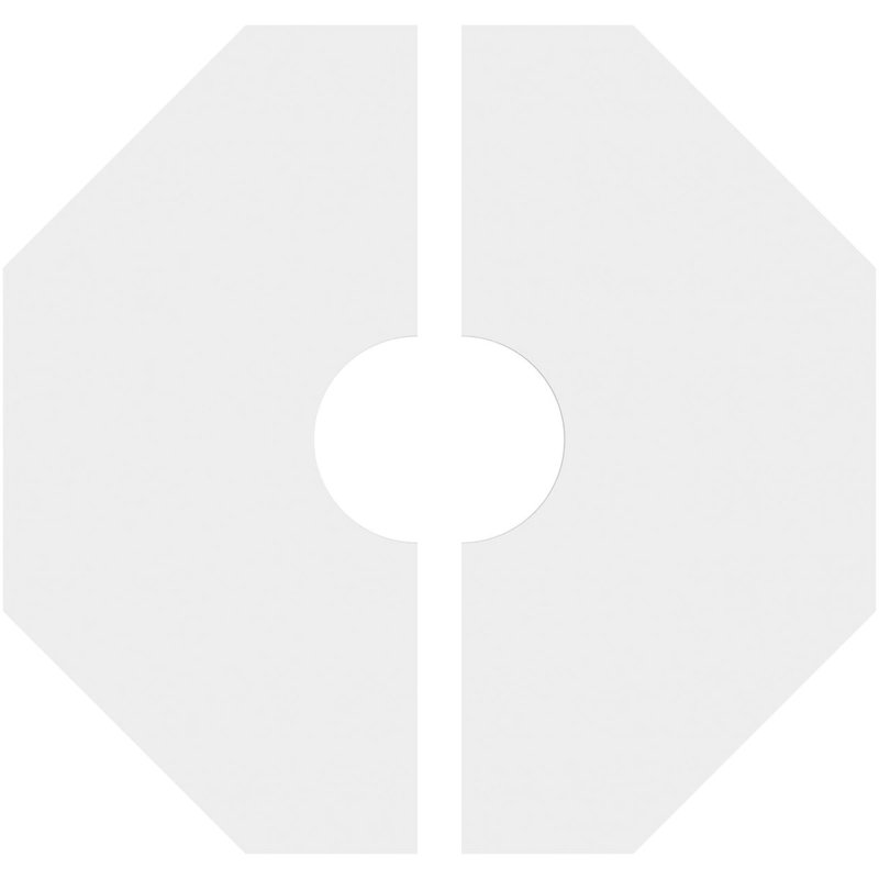 Médaillon de plafond contemporain 24 po x 24 po x P 6 po x P 9 1/2 po x P 1 po Westin, H 1 po x l 24 po x P 24 po