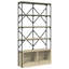 Bexleigh 180cm H x 100cm W Metal Standard Bookcase-1169267032