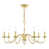 Polished Brass w/ White Accent