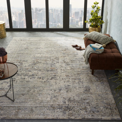 Tapis gris Hendricksen