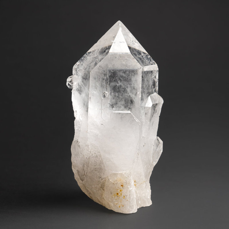 Genuine Polished Clear Quartz Point From Brazil (3.3 Lbs)