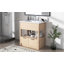 Meuble-lavabo 30 po avec comptoir d'évier, armoire de salle de bain avec tablette de rangement ouverte et 2 tiroirs-586757350