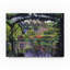« lakeside giverny », reproduction de peinture à l’acrylique sur toile tendue-25674990