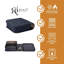 Silipint: silicone Go Go Bols: paquet de 2 Taille du sandwich: fumée - incassable, micro-ondes, flexible, couvercle attaché, voyage