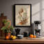 Study in Ink Botanical - Framed Print-1792435041-1792435040