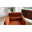 Fauteuil d'appoint en velours beige de 33,86 po de largeur avec coussin lombaire pour petits espaces (ensemble de 2)-1763515614