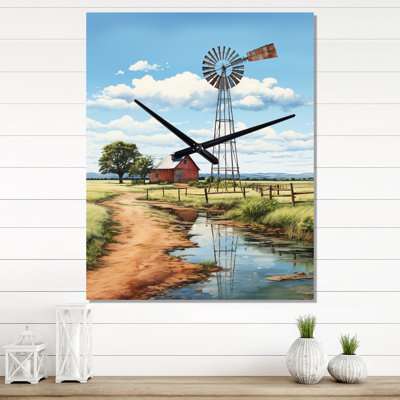 Horloge murale en aluminium Jeannee