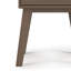 Table de chevet Soho, ébène-109236161