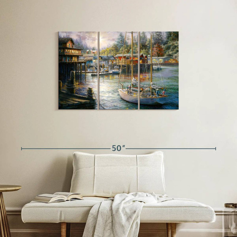 Alvord Harbor, 24" H x 38" W