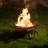 42Inch Wood Burning Fire Pit With Grill And Lid-1577338867