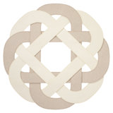 Primrose 100% Pthalate-free Vinyl Round Placemats