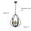 Iashod 3-Light Modern Farmhouse Pendant Light
