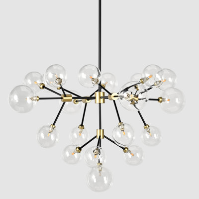 Lustre sphérique Spoutnik 1 lumière Zendaya