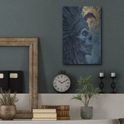 Art mural luxueux «Aztec King» par r3darch0n