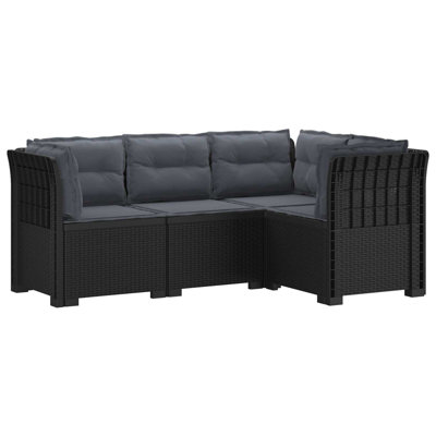 62 cm W Patio Sofa with Cushions