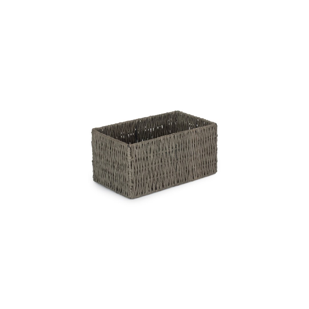 Wicker Paper Rope Storage Basket