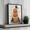 «Stacked Pumpkins» par Elizabeth Tyndall, reproduction d'art