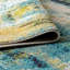 Tapis bleu / crème Lasley-410955412