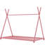 Lit plateforme en métal avec structure triangulaire-260650609